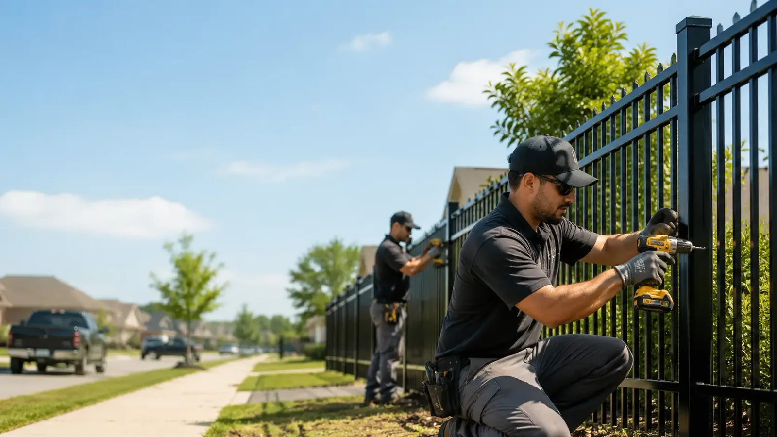 Metal Fence Installation in Peru, NE